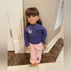 My Twinn 23” doll brown hair brown eyes